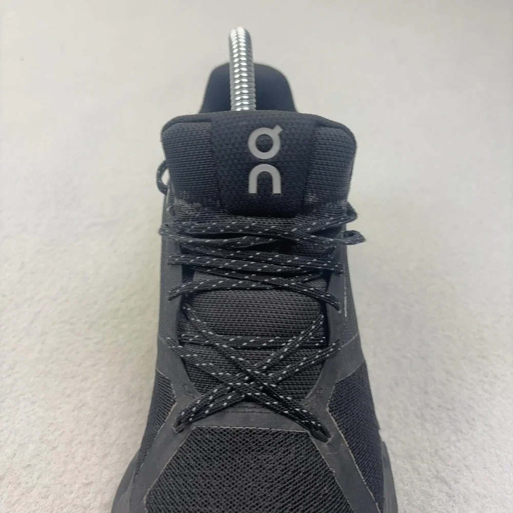 On Cloudflyer WP Shoes Womens Size 7 Black Waterproof Running Sneakers CloudTec
